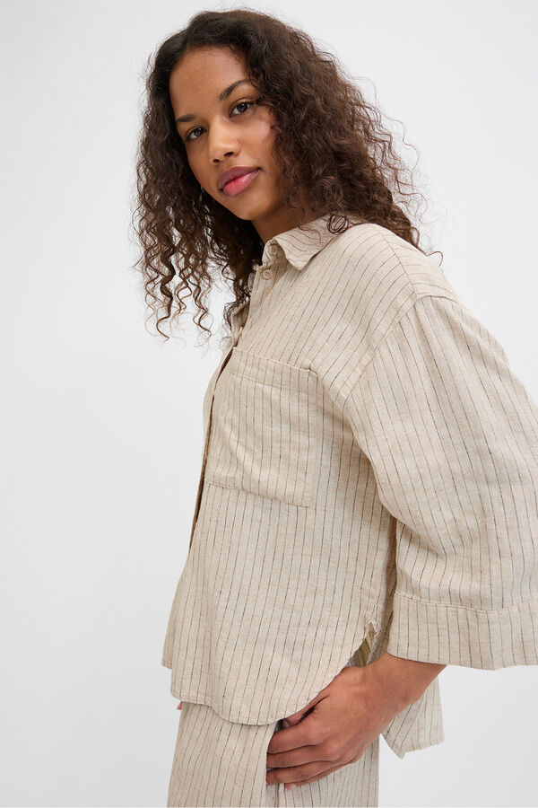 Jack & Jones Oversized summer shirt grey