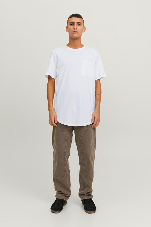 Springfield Camiseta fit estándar blanco