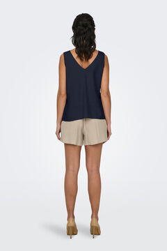 JDY Camiseta tirantes lino