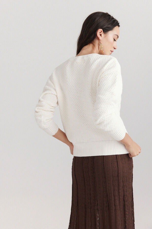 Springfield Chenille braided jumper beige