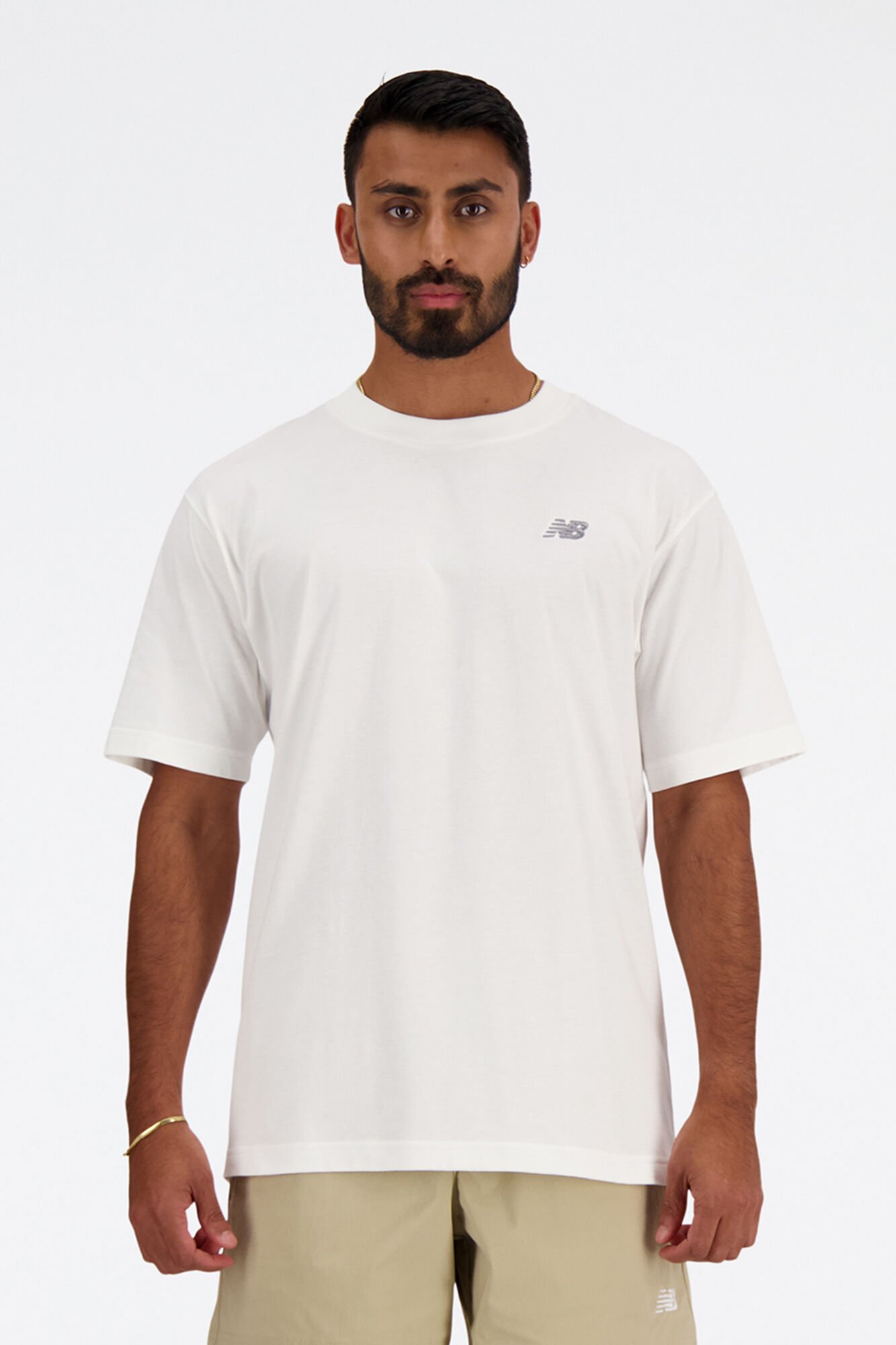 New Balance T-shirt de algod&atilde;o Sport Essentials