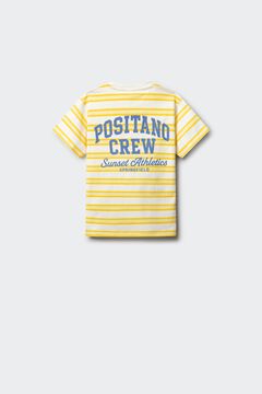 Springfield Kids T-shirt de manga curta com riscas verticais para menino