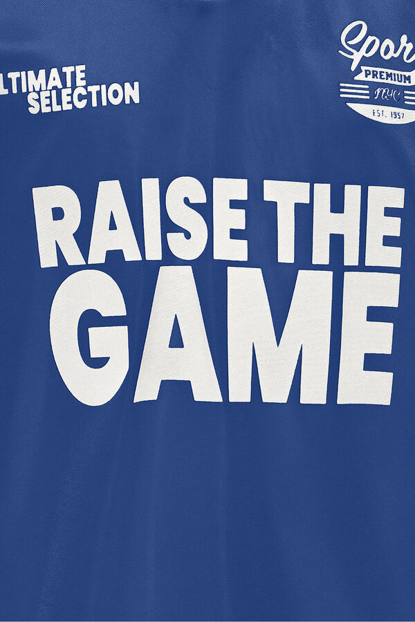 Only Girls Girl's baseball T-shirt bleu