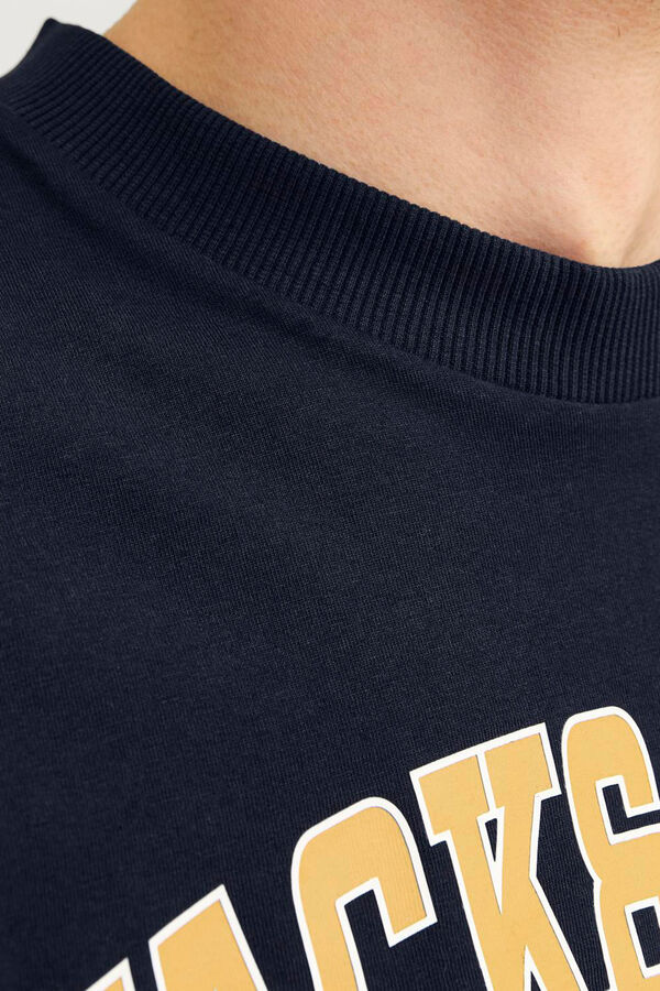 Jack & Jones Camiseta relaxed fit azul