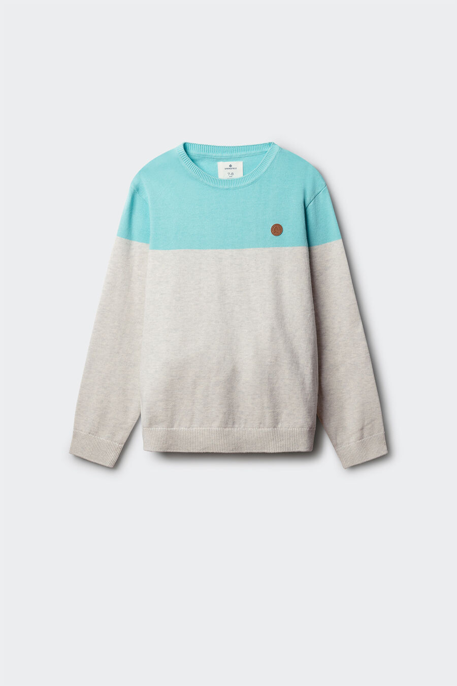 Jersey color block niño.