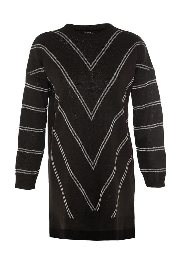 Trendyol Jersey oversize estampado gris