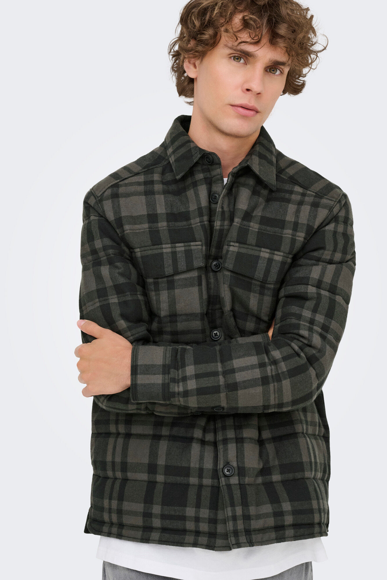 Only & Sons Sobrecamisa manga larga