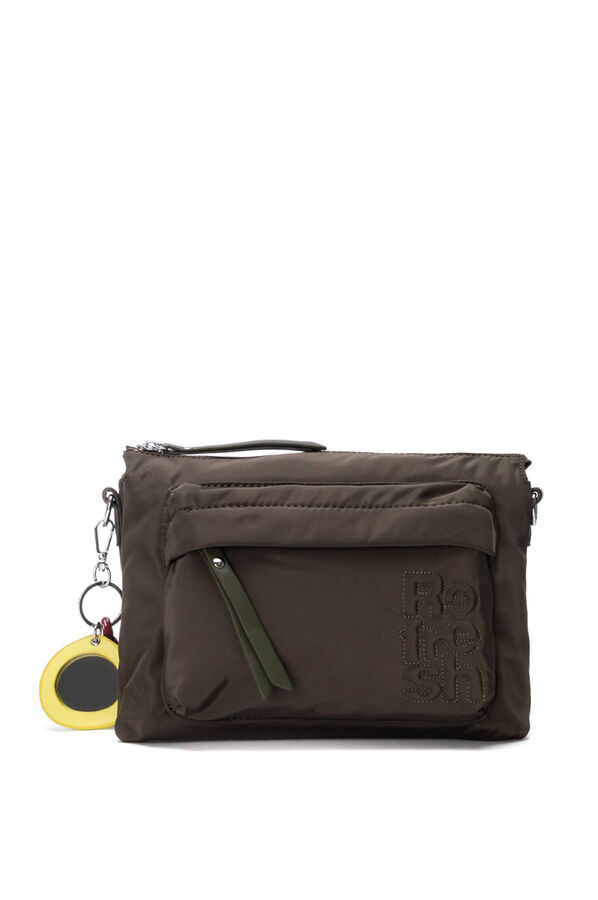 Refresh Bolso bandolera casual kaki