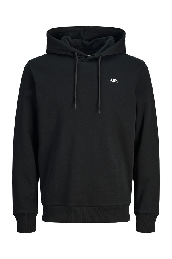JJ REBEL Regular hooded sweatshirt black