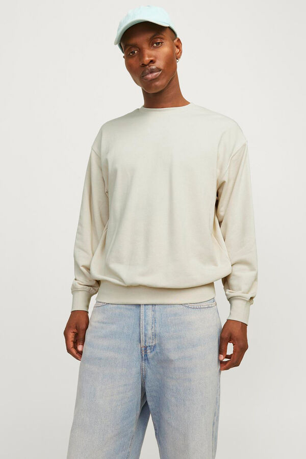 Jack & Jones Sudadera relaxed fit gris