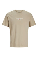 JJ REBEL Bedrucktes T-Shirt mit normaler Passform Grau