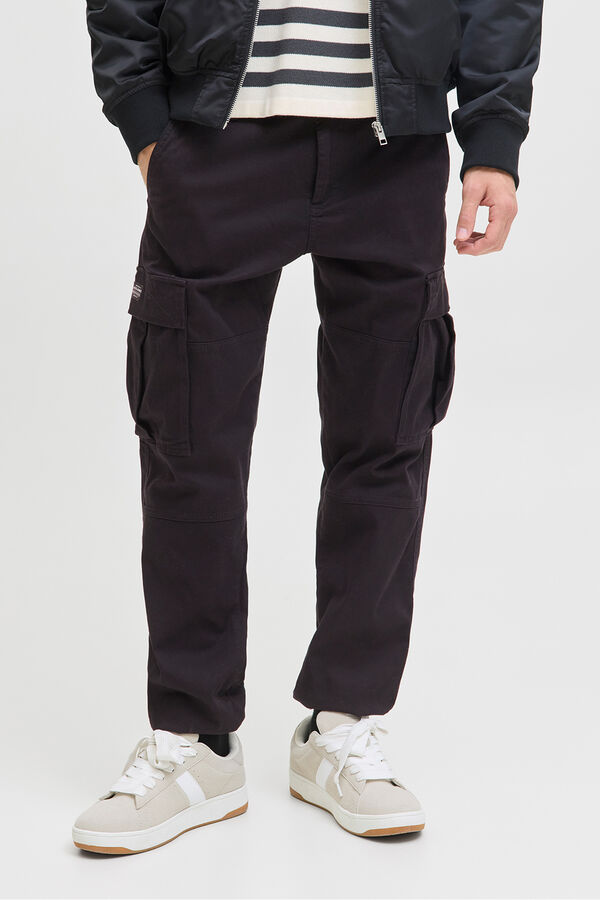 Jack & Jones Relaxed fit trousers black