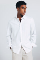 Springfield Textured shirt white