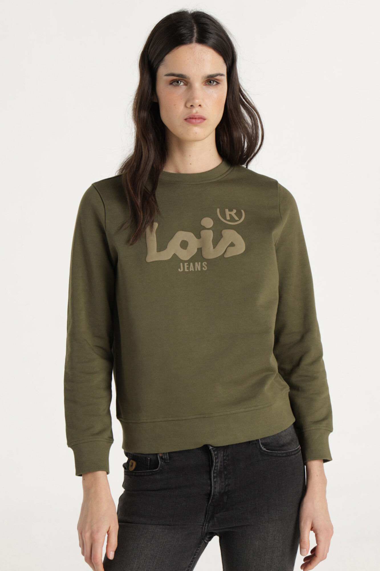 Lois  Sudadera Cuello Caja