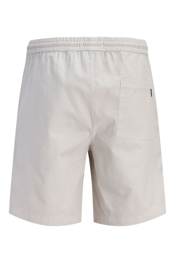 Jack & Jones Bermuda relieve relaxed blanco