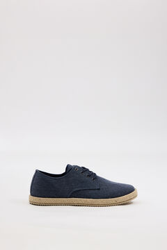 Inside Schn&uuml;r-Leinenschuhe