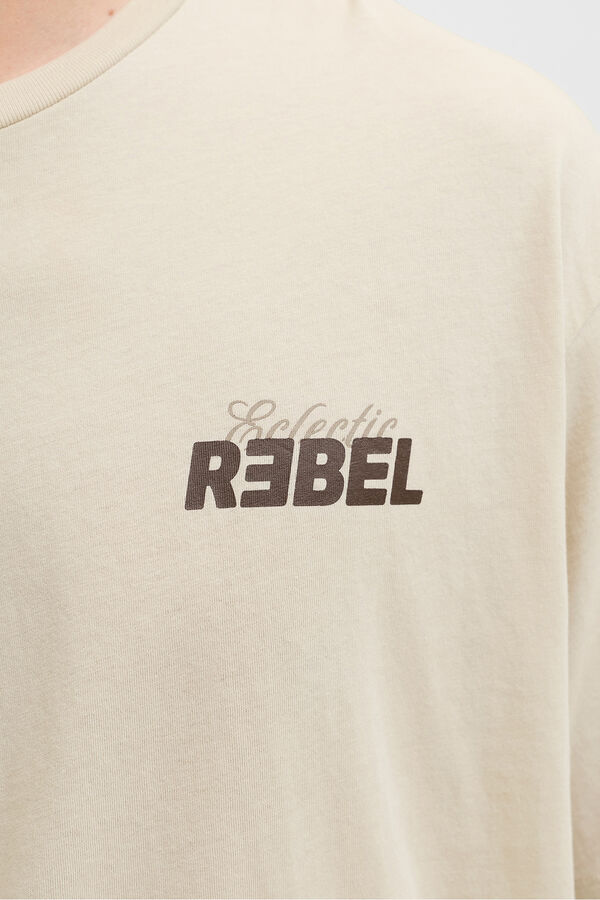 JJ REBEL Regular fit T-shirt grey