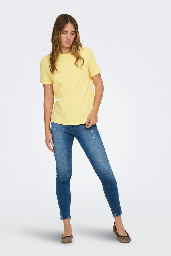 Only Kurzarm-T-Shirt mit Print