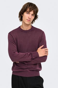 Only & Sons Jersey de punto cuello redondo