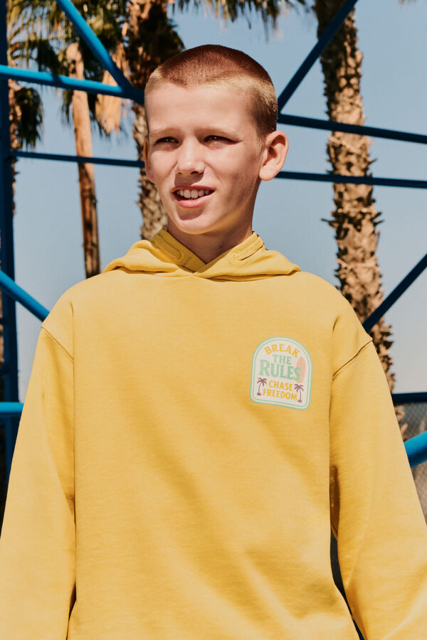Springfield Kids Sweatshirt break the rules para menino estampado