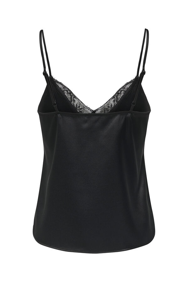 Only Top lencero satinado negro
