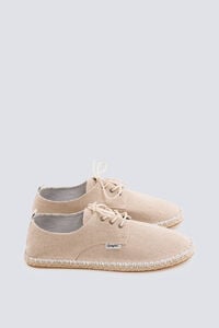 Springfield Espadrille en coton rustique contrast&eacute;e