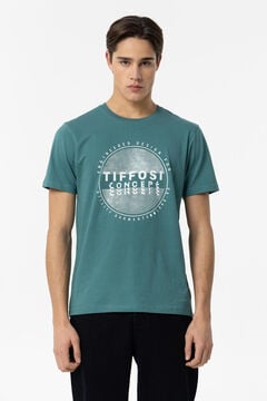 Springfield Camiseta con Estampado Frontal verde