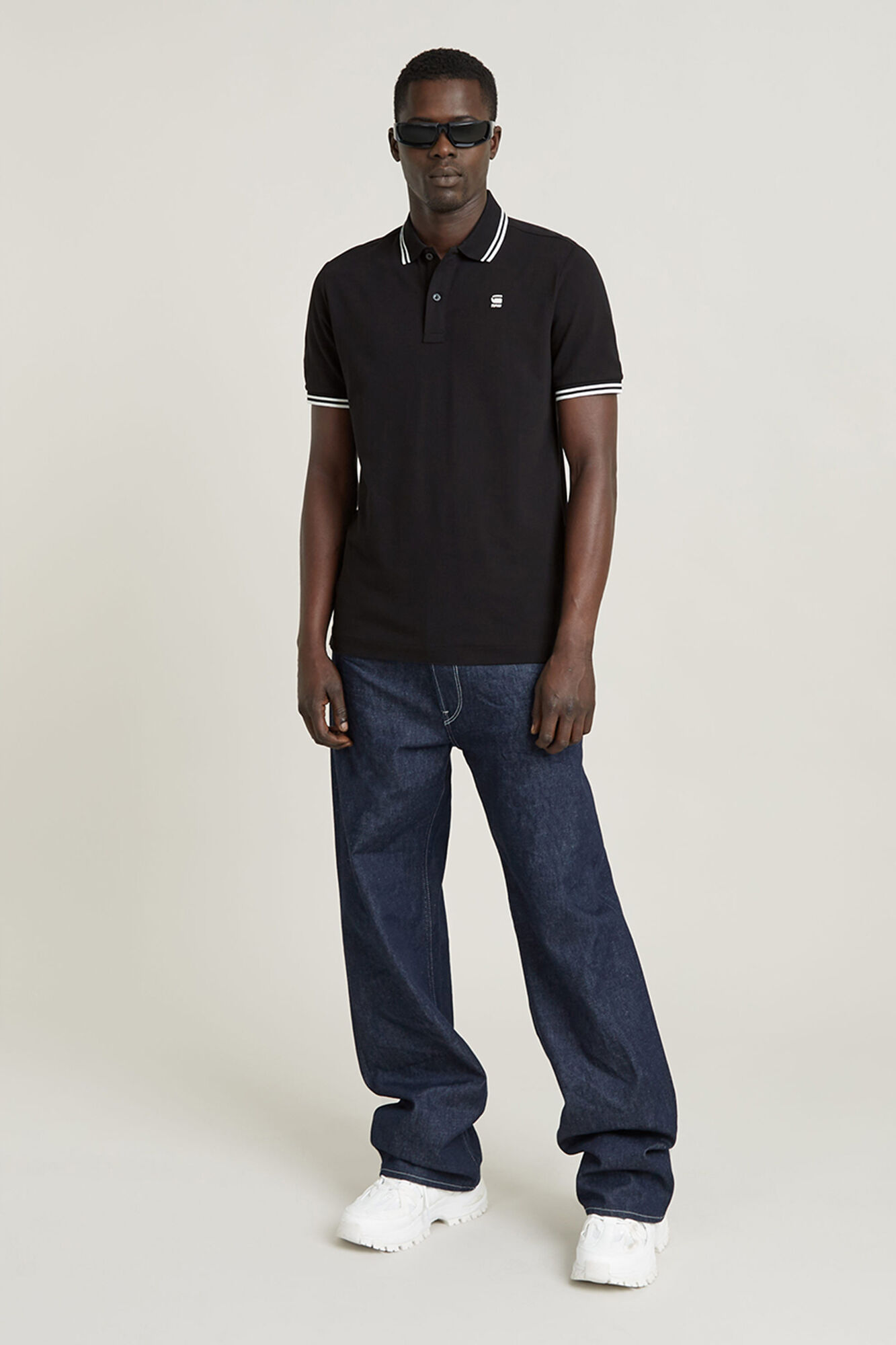 G-STAR Polo Dunda manga corta y corte ajustado