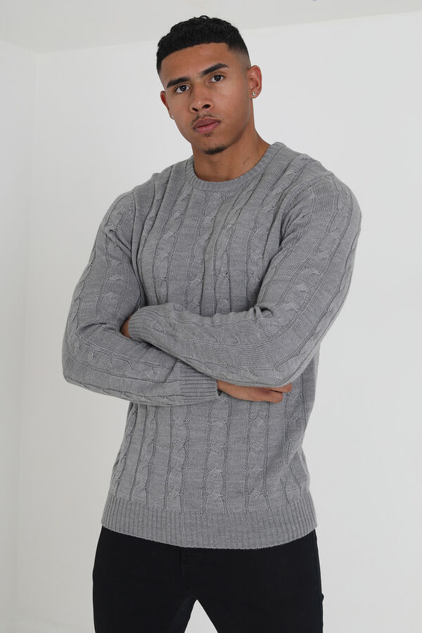 Springfield jersey-knit knit cross-knit grey