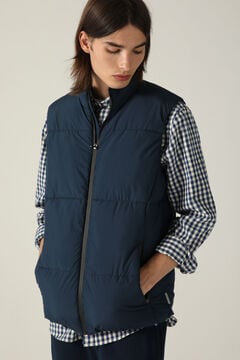 Springfield Thermal quilted gilet blue