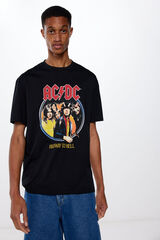 Springfield AC DC póló fekete