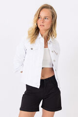 Tiffosi Denim Jacket white