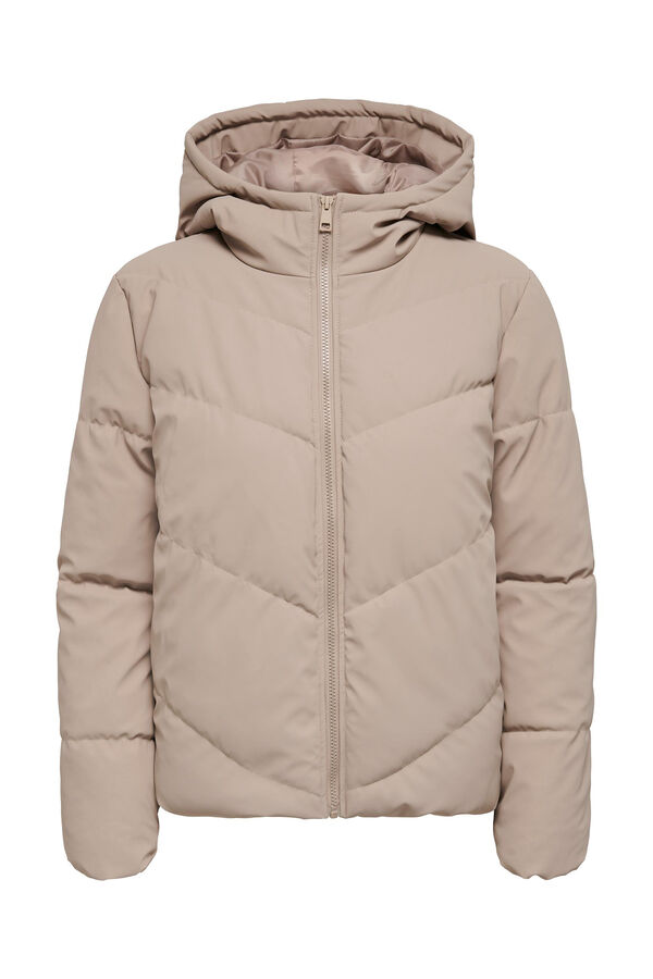Springfield Water-repellent padded jacket white