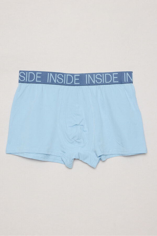 Inside Calzoncillo boxer pack 4 unidades blanco