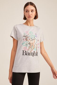 Springfield Camiseta Bambi gris medio