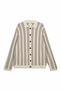 Springfield Patterned striped cardigan