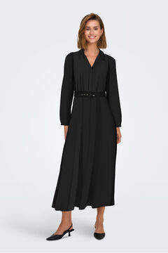 Only Vestido longo de chiffon