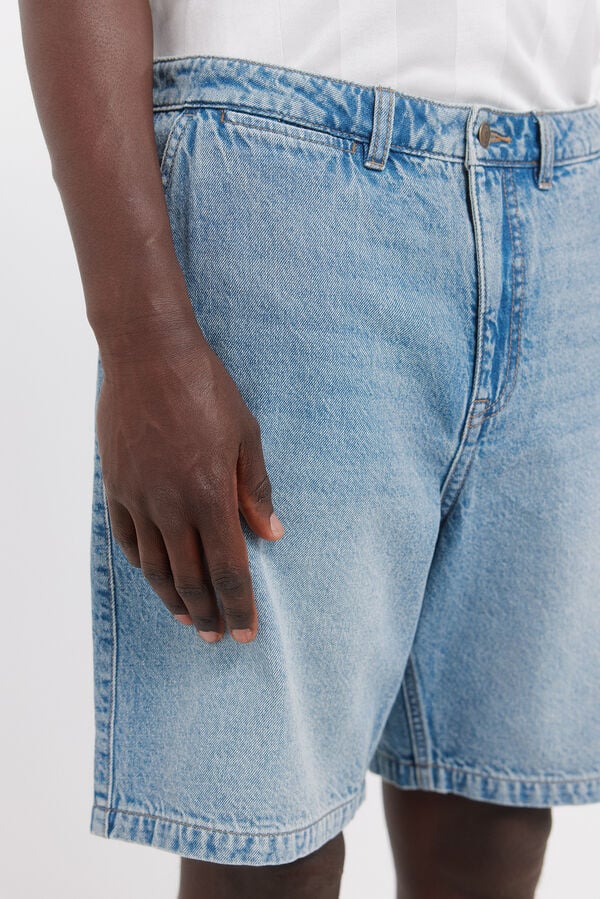 Springfield Teksas chino bermude ravnog kroja Plava