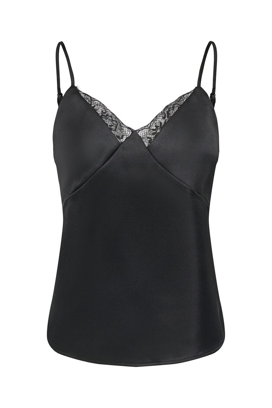 Top lencero satinado