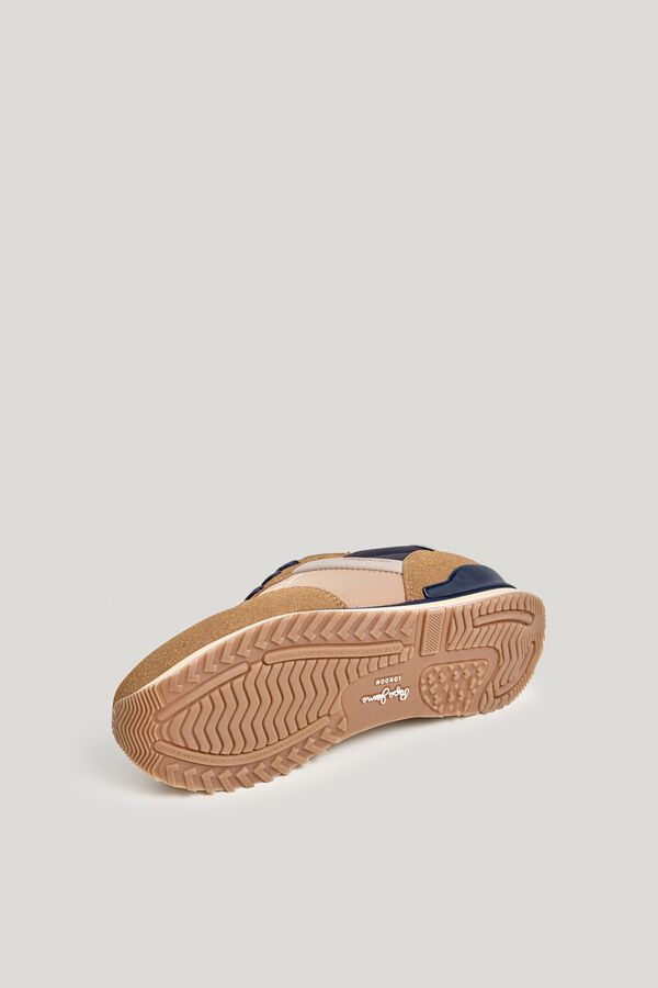 Pepe Jeans Running style sneakers brown