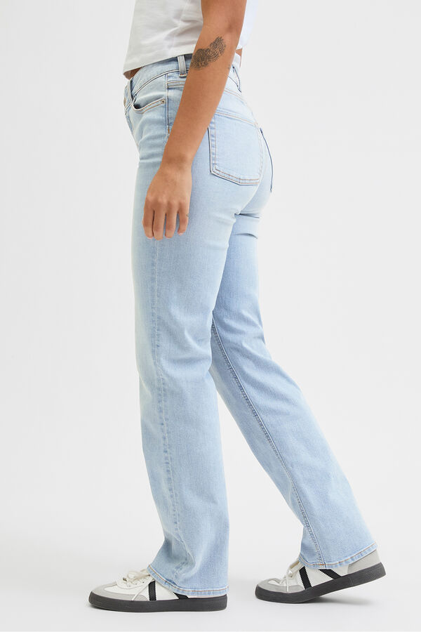 Jack & Jones Mid-rise slim jeans blue