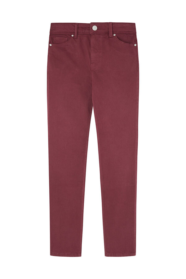 Springfield Slim fit coloured trousers lavender