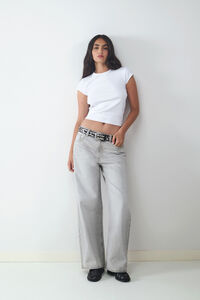 Balmohk Jeans wide leg loose