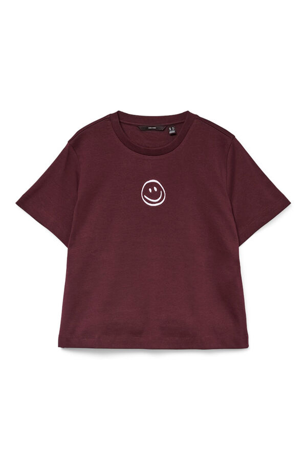 Vero Moda Girl Short-sleeved cotton t-shirt pink