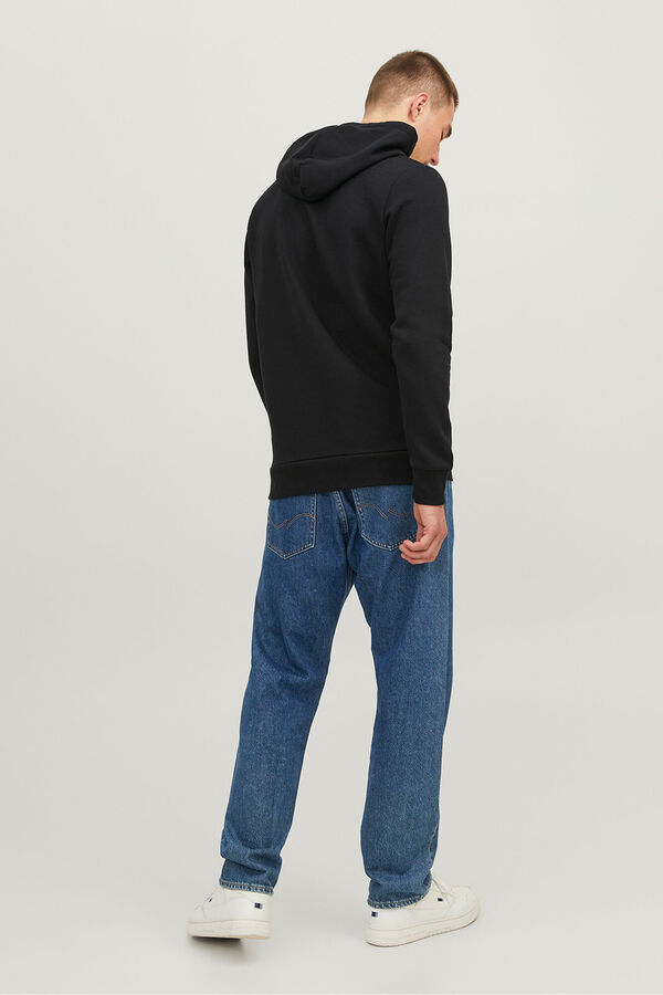 Jack & Jones Hoodie Logo Schwarz