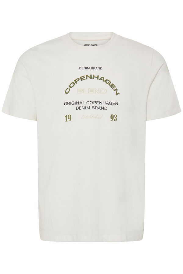Blend Short-sleeve T-shirt white