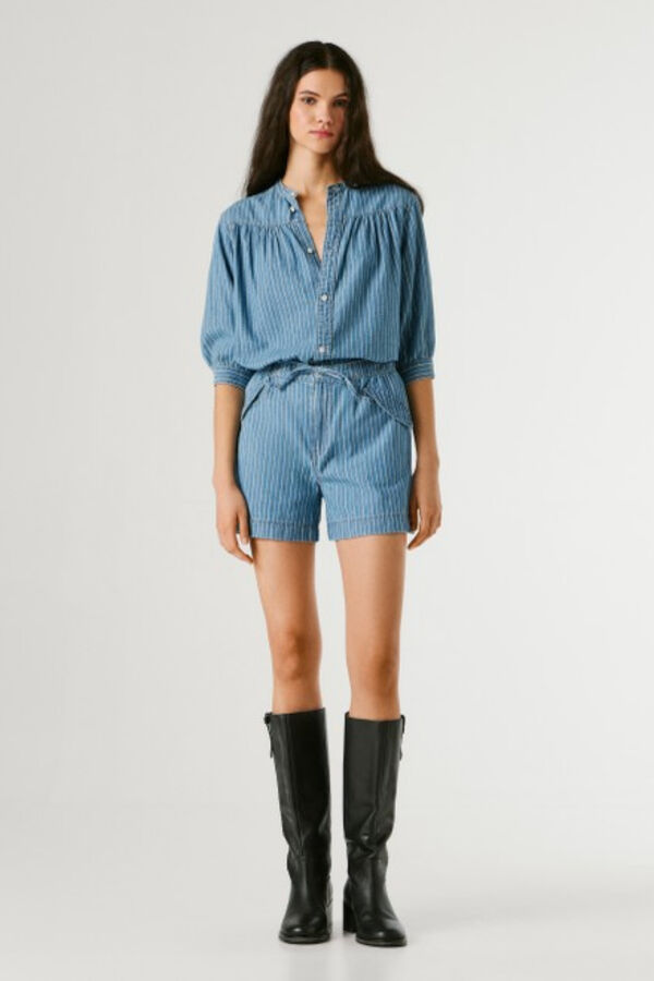 Pepe Jeans Relaxed short Plava