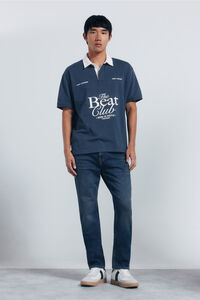 Springfield Jeans en knit denim sobretintado slim fit