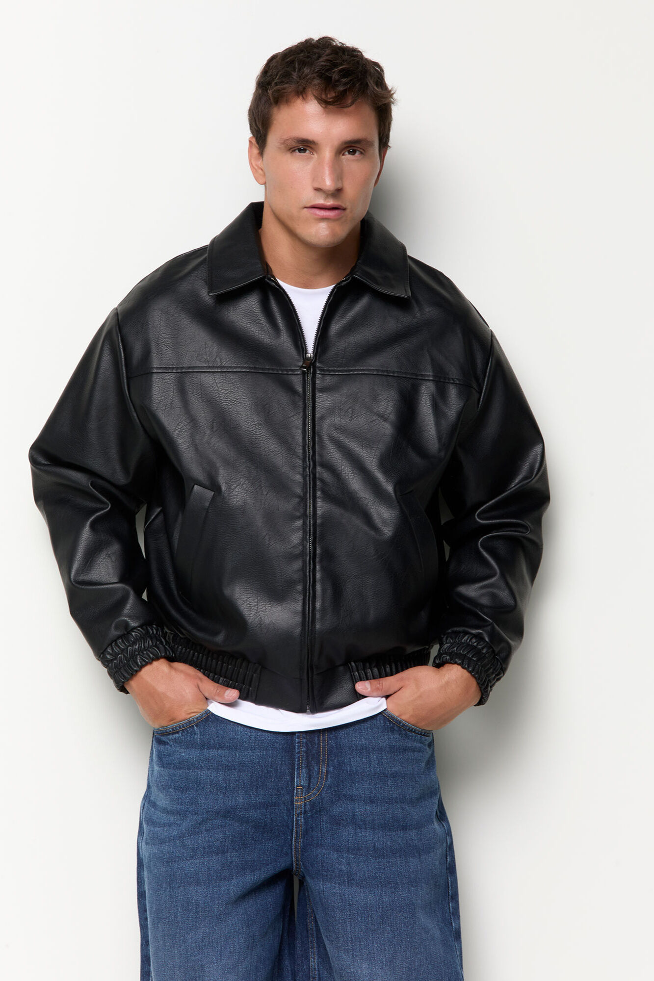 ジャケット・アウター Herlipto RibbonTie Faux Leather Jacket M P_093418901FM.jpg?sw=600&sh=