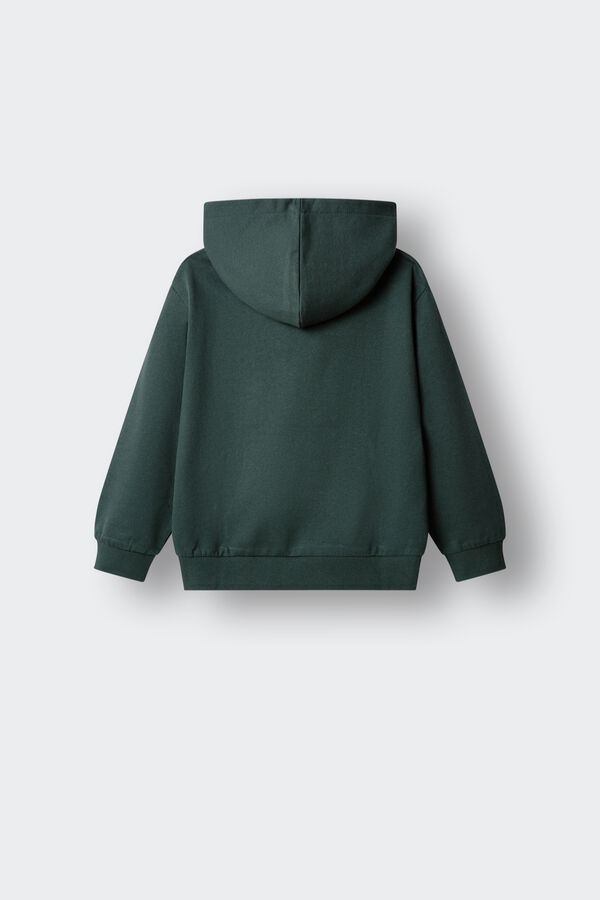Springfield Kids Ethnic bike sweatshirt for boys green